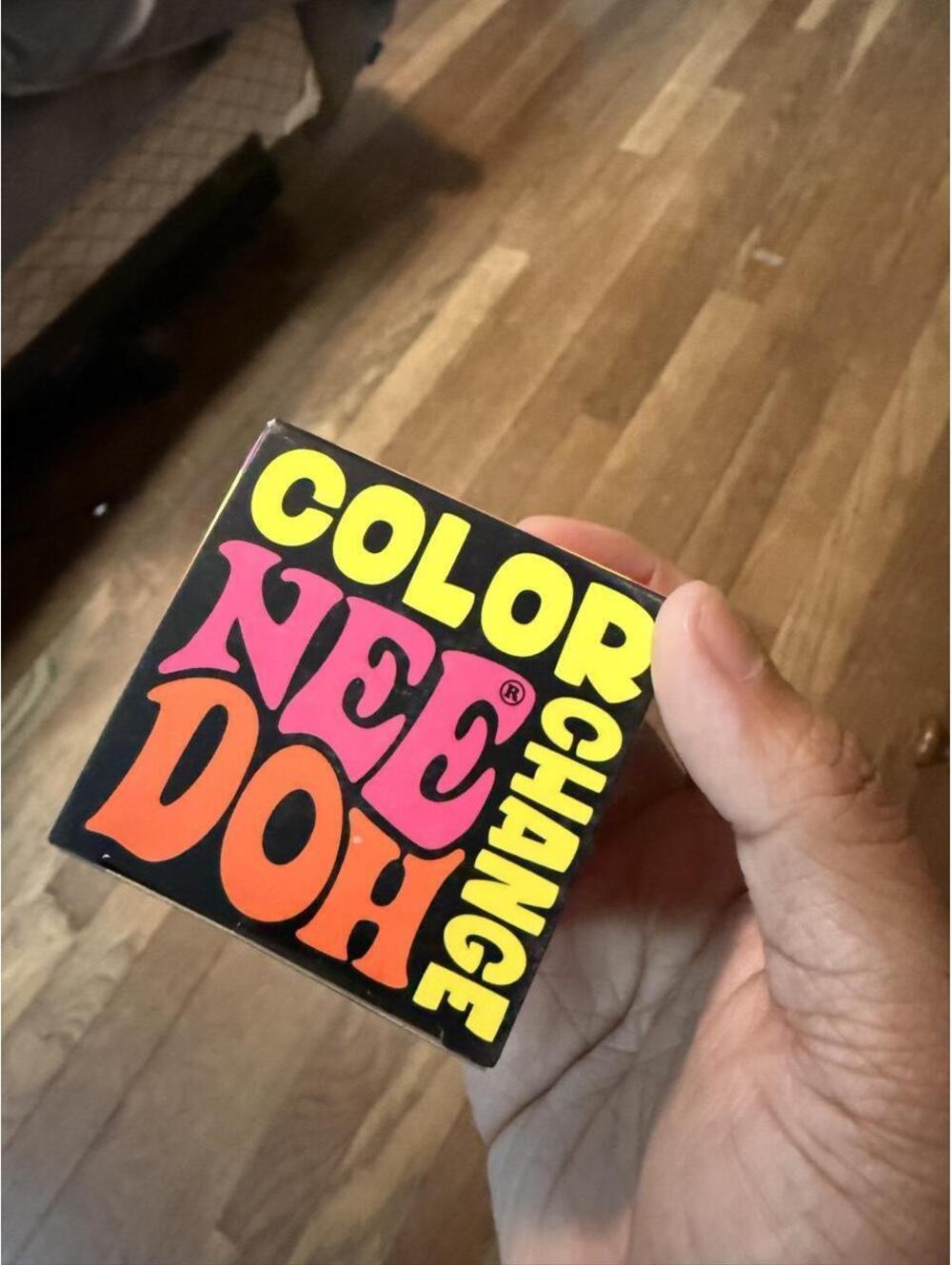 Authentic Schylling Color Change NeeDoh yellow
